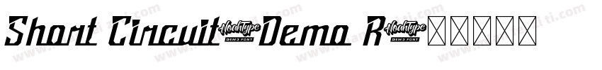 Short Circuit-Demo R字体转换